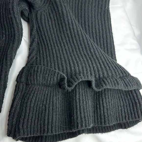 LEAVE & VIOLA Large Black Long Sleeve Sweater ~NWT - Picture 9 of 11